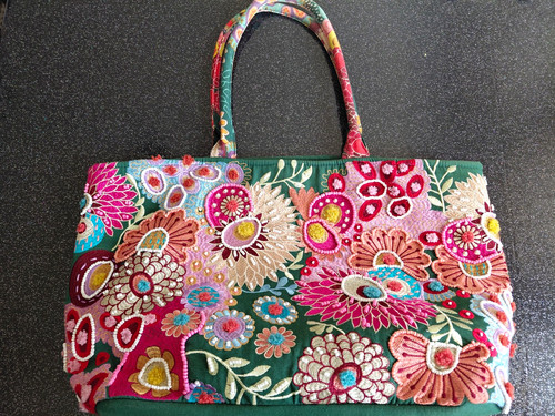 Mirasol floral beaded - floral,