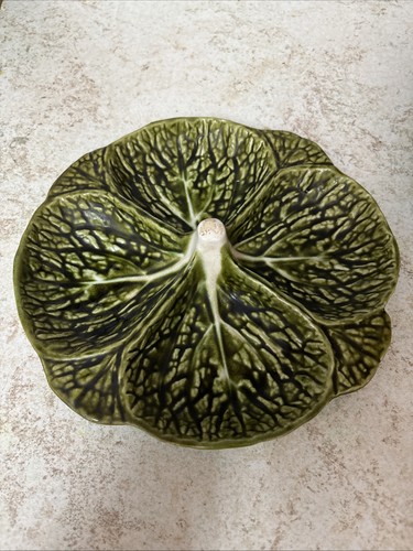Secla majolica green cabbage - majolica,