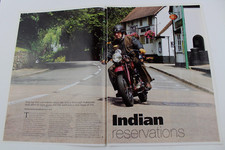 Indian Model 741 - motorcycle magazine article (A057/08-24)