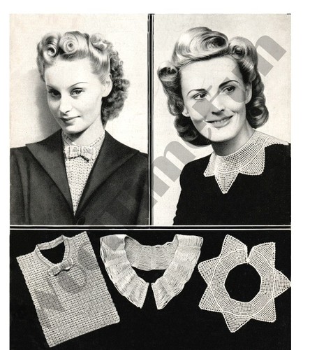 Crochet pattern vintage womens - crochet,