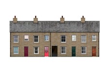 4 x SHEETS BUFF STONE TERRACED