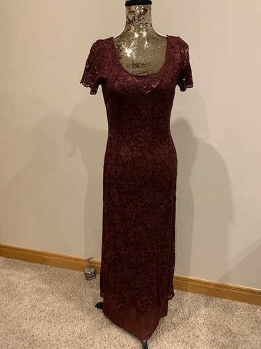 Womens chestnut brown lace - chestnut,