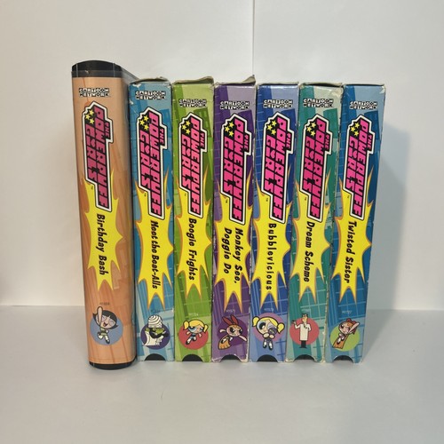 Powerpuff girls vhs lot - girls,