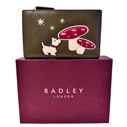 Radley purse green - green, leather