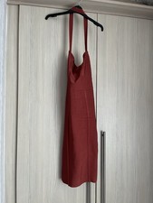 Oh polly Rust Fitted Dress