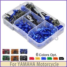 177PCS Motorcycle Fairing Bolt Bodywork Screws Kit Nut For YAMAHA Motorcycle NEW