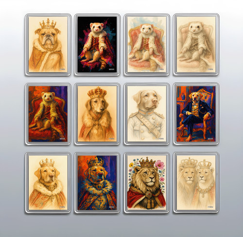 Animal fridge magnet - magnet, regal