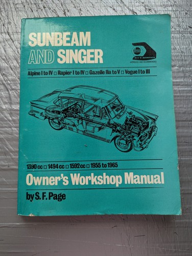 Sunbeam alpine rapier - alpine, &