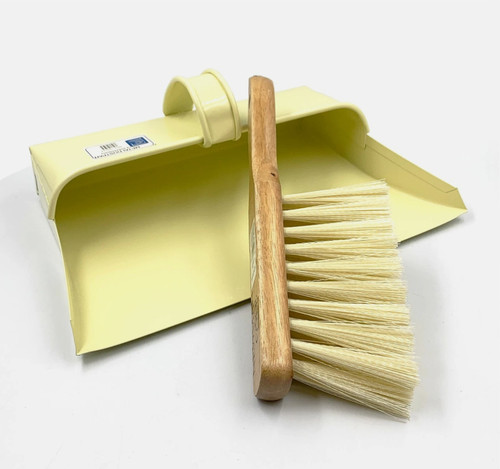 Traditional metal dustpan and - traditional,