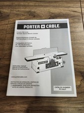 Vtg Porter Cable Bench Jointer