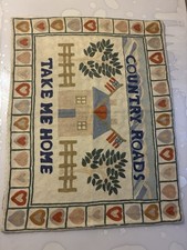 Vintage Handmade Aubusson Rug