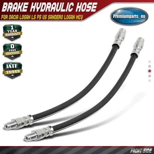 Brake hose front left - front, and