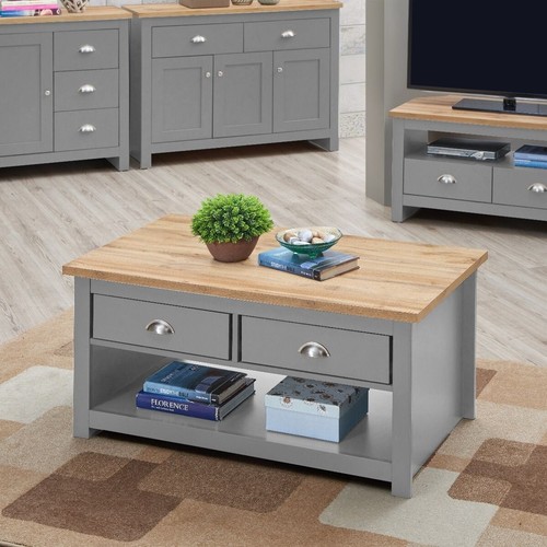 Tad lisbon grey coffee table - tad,