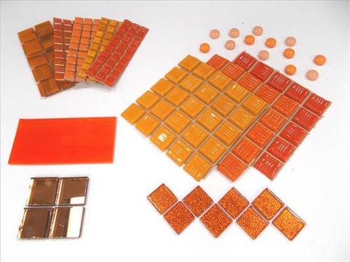 Mosaic tile kit mixed - mosaic,