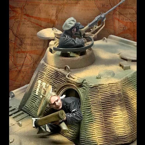Scale wwii german tank - 1/35,