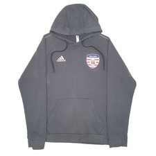ADIDAS Hoodie Nevada Youth Soccer USA Jumper Sweatshirt Mens M