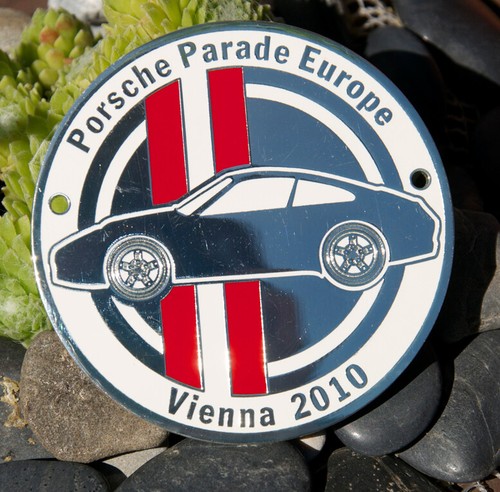 Vintage enamel automobile car - vintage,