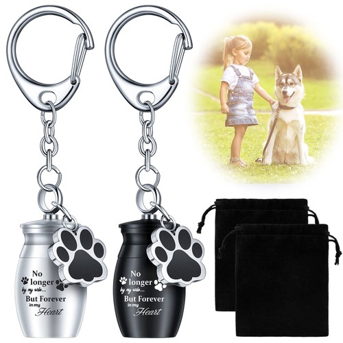 Pcs pet dog urns keychain - 2,