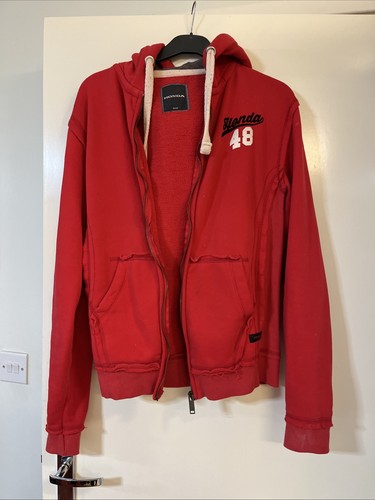 Honda red hoody cotton - hoody, 80%