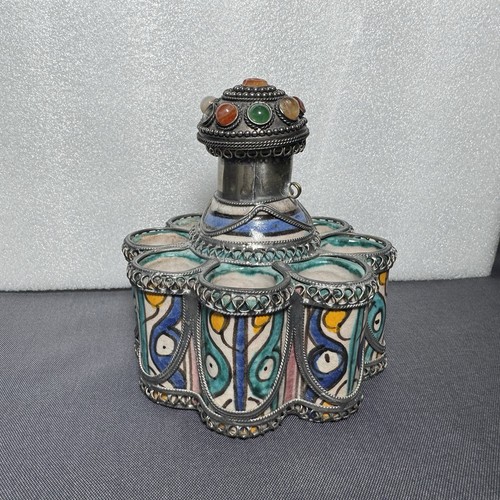 Vintage moroccan inkwell - vintage,