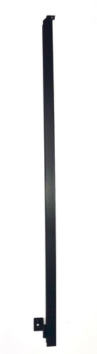 T25 black aluminium fixed