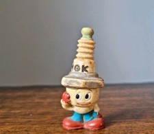RARE NGK SPARK PLUG ADVERTISING MASCOT SMALL VINYL FIGURE "SPARK BOY" 1950s/60s