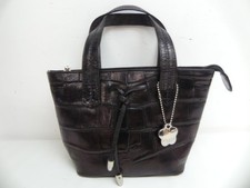 (RefJOH45) Dents Women's handbag small black with dust bag