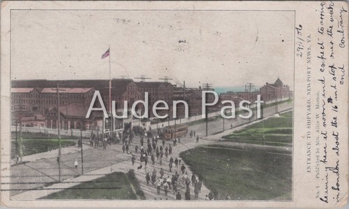 1906 newport news shipyard - newport,