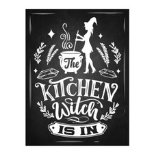 Witches Kitchen Quote Metal