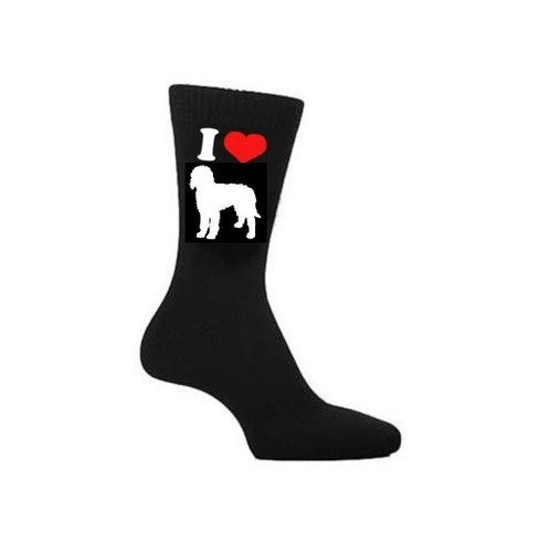 Love labradoodle dog socks - love,