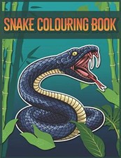 Snake Colouring Book 30 Snakes