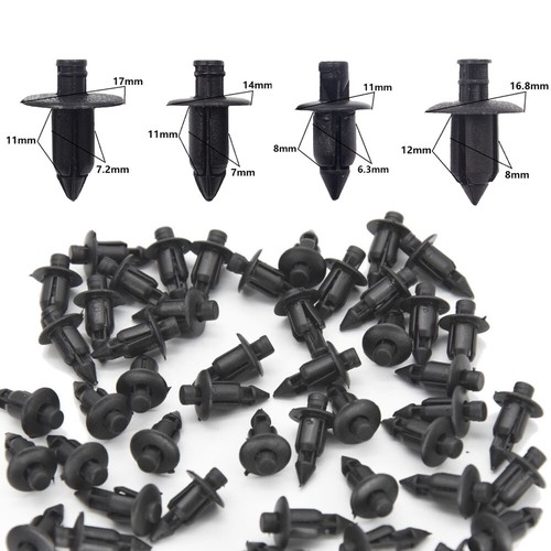 Car plastic fairing - fairing, rivet