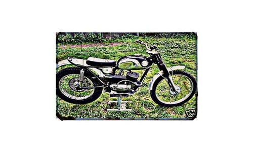 Bsa trials motorbike - trials, photo