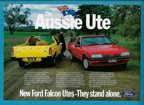 Ford falcon utes brochure - utes,