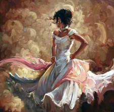 MARK SPAIN DANCER IN WHITE