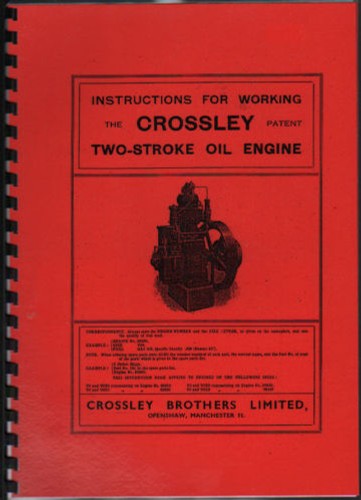 Crossley two stroke stationary - crossley, two-stroke