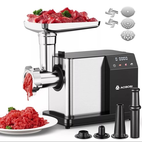 Aaobosi electric meat grinder - meat,