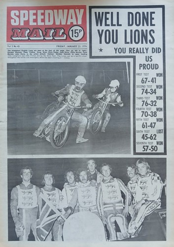 Speedway mail newspaper - speedway,