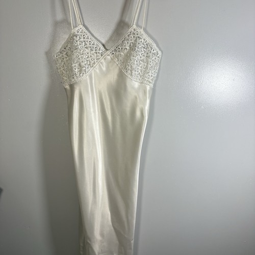 Vintage satin nightie - vintage, 12