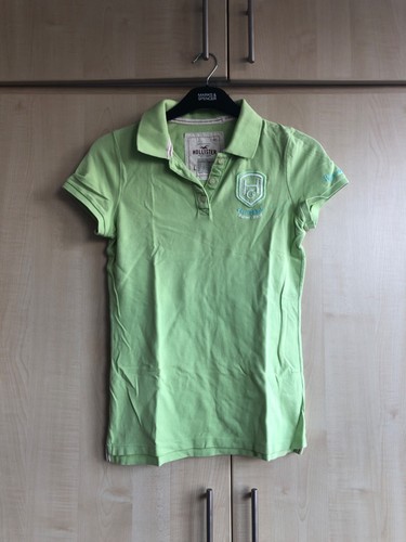 Green hollister polo shirt - hollister,