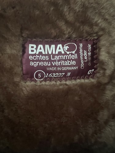 Stunning vintage bama leather - stunning,