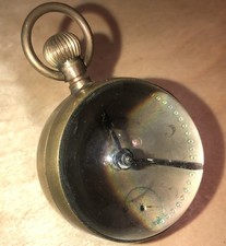 Antique Eye Of Time Glass Ball