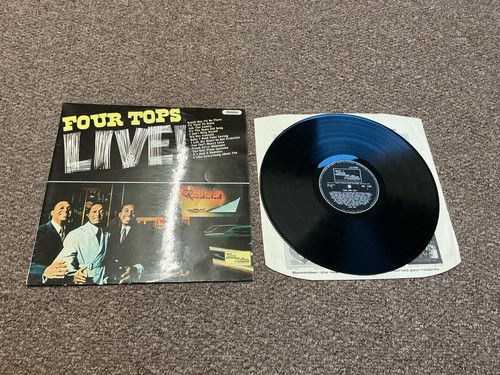 Four tops live 1967 1st - tops-live,