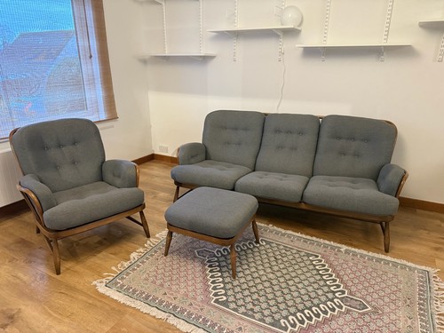 Ercol jubilee three seater - three,
