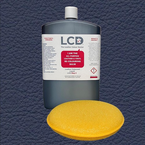 Blue leather colour dye - blue,