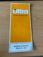 ULTRA PORTABLE TRANSISTOR