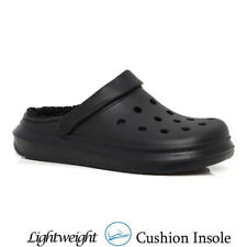 Ladies Fur Clogs Mules Slippers Nurse Garden Beach Sandals Hospital Rubber Shoes