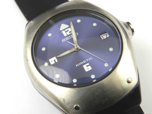 Mens seiko kinetic watch - mens,