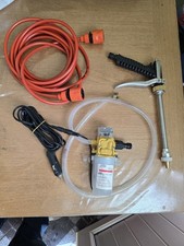 High Pressure Portable Car Caravan Washer Water Gun Pump 12V Jet Wash Cleaner 