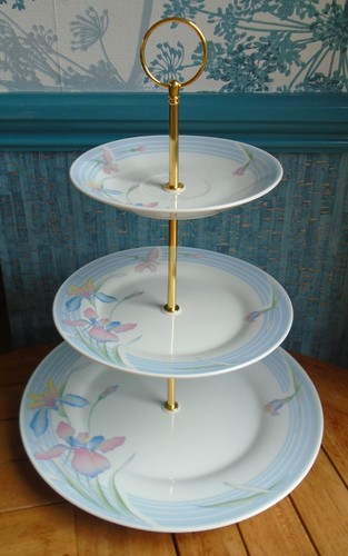 Tier china cake stand - tier,